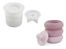Molde silicona alhajero michelines 